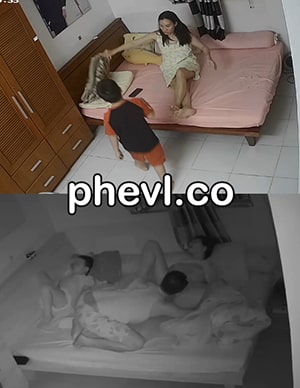 Hack Camera Cô Giáo Tiểu Học Đụ Nhau Với Chồng Lúc Con Ngủ
