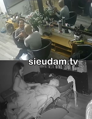 Hack Camera Chủ Tiệm Nail Dắt Bồ Về Địt Nhau Cực Dâm Sex Heovl