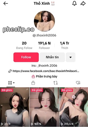 Hot Tiktoker Thanh Thương Thoxinh2006 Lộ Clip Show Vú To Sextop1