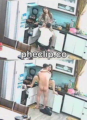 Hack Camera Chị Dâu Đang Nấu Ăn Thì Thằng Em Rể Gạ Địt Sex Viet69