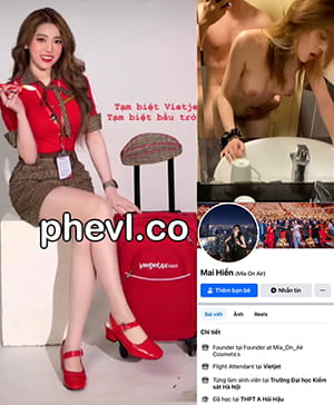 Clip Hot Mai Hiền Tiếp Viên Hàng Không Vietjet Lộ Clip Sex Mới Nhất